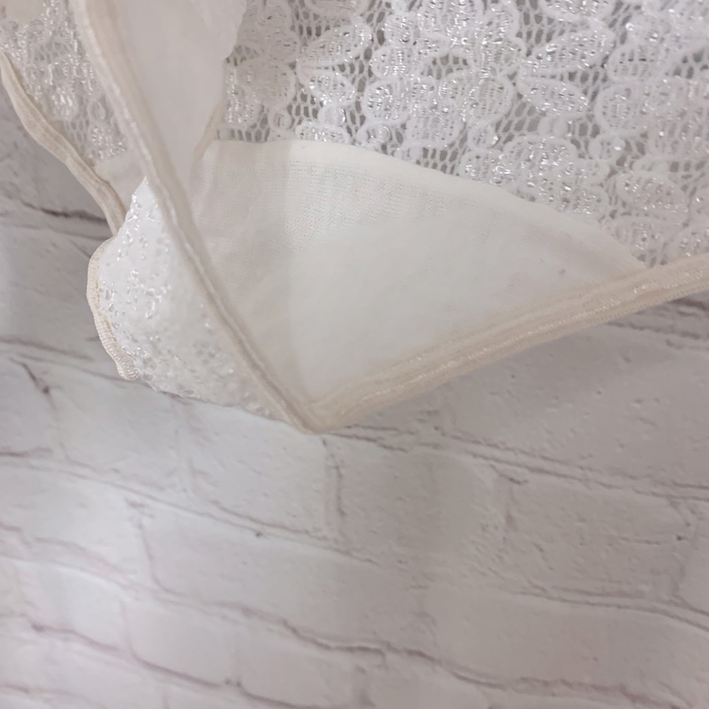 NEW Deadstock Undercover Wear White Lace Sleepwear Set USA Size M - Picture 4 of 6